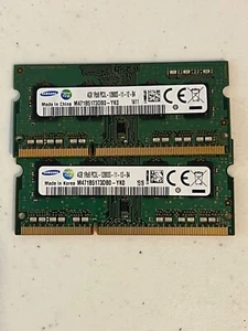 SAMSUNG 8GB 2x4GB DDR3L 1600MHz Laptop RAM SODIMM - Picture 1 of 3