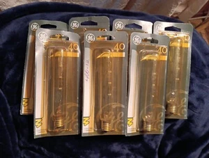 7 Old Stock GE 40W Intermediate Base T6.5 Bulbs - Picture 1 of 2