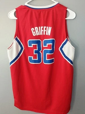Adidas NBA #32 Blake Griffin Los Angeles Clippers Red Jersey Youth L - Image 1 of 4