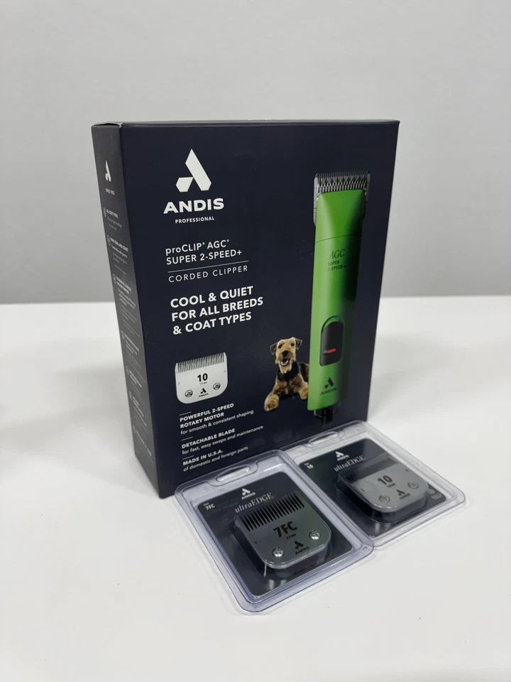 Andis ProClip AGC Super 2-Speed Detachable Blade dog clipper