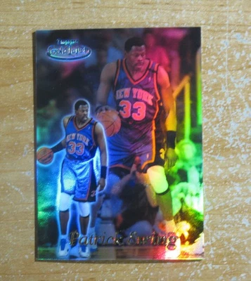 Tarjeta Etiqueta NEGRA PATRICK EWING 1999-00 Topps Etiqueta Dorada #52 Knicks, Hoyas Foto 1 de 2