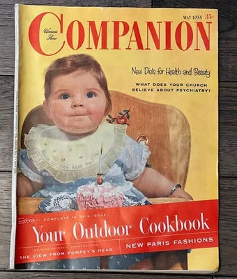 Woman's Home Companion Magazine, May 1955, New Diets for Health and Beauty - Imagem 1 de 2