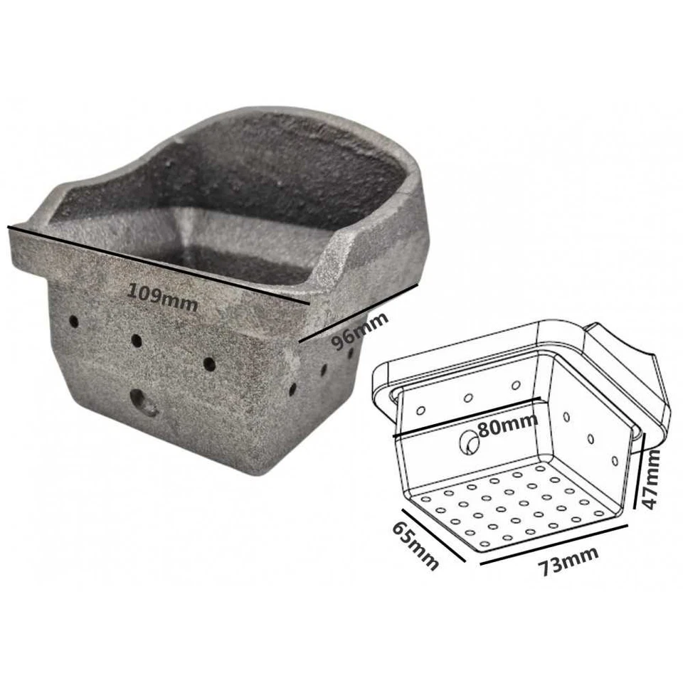 BRACIERE STUFA AMG ADLER AXEL KING KALOR QLIMA FOCO TECTRO REVO 109X96 - Immagine 1 di 1