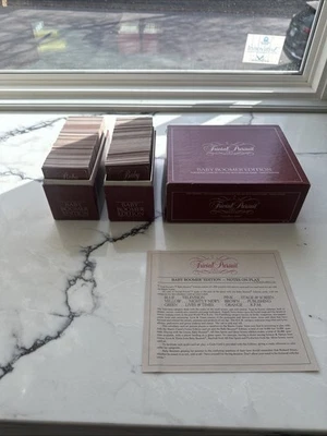 Trivial Pursuit Baby Boomer Edition Subsidiary Card Set - Image 1 of 3