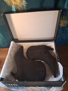 I.N.C. International Concepts Secia Western Booties Black Size 7 MSRP $129 - Picture 1 of 14