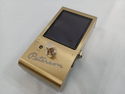 Pedal sintonizador Peterson Strobo Stomp LE 75th usado Foto 1 de 4