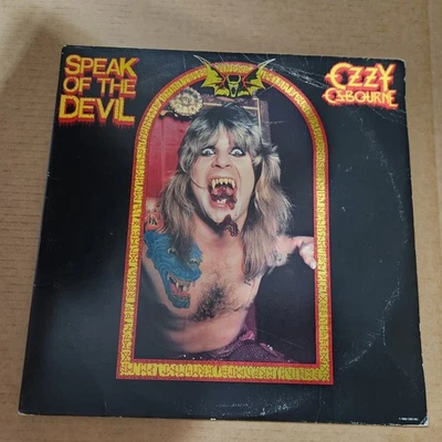 Ozzy Osbourne Speak of The Devil 2LP Vinyl Gatefold 1982 Jet Records ZX2 38350 Foto 1 de 4