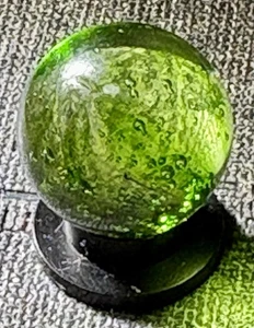 VTG Bogard / Heaton Caged Cat’s Eye Marble .66” NM - Picture 1 of 8