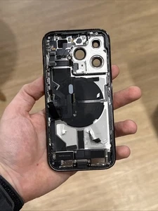 Apple iPhone 14 Pro Schwarz Backcover, Rahmen,Gehäuse, vormontiert - Zdjęcie 1 z 2