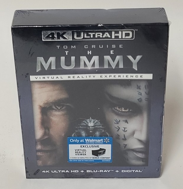 THE MUMMY (2017) Brand New 3D (and 2D) BLU-RAY STEELBOOK Movie Tom