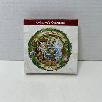 Disney PINOCCHIO 2006 Ceramic Disc Christmas Ornament-Through The Years Series - Image 1 of 4