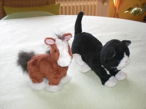 Furreal Friends - neugeborene Katze schwarz - Snuggimals laufendes Pony - Hasbro - Bild 1 von 8