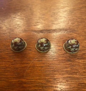 BrickArms Brickmania M1 Steel Pot Helmet - Woodland Camouflage lot of 3 - Picture 1 of 5