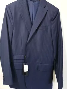 J. Lindeberg Men Blazer Size 50 L Slim Fit Donnie Soft legend wool NAVY REG$695 - Picture 1 of 10