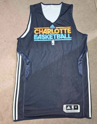 Charlotte Bobcats adidas Team Issued Reversible Practice Jersey XL +2 - Image 1 of 4