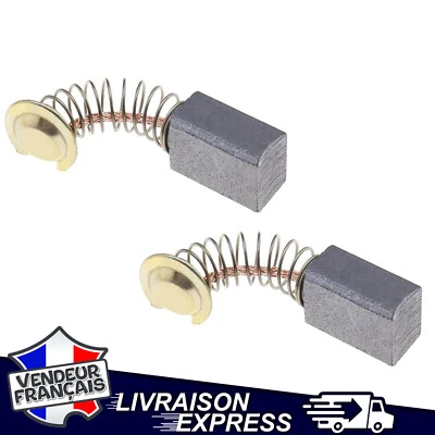 PIRABADI 2 CHARBON MOTEUR ÉLECTRIQUE 6,5x7,5x13,5MM Einhell TH-SM 2131 (964)