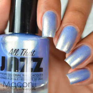 All That Jazz - Ready, Set, Jet - Periwinkle Blue Golden Shimmer Nail Polish - Picture 1 of 6