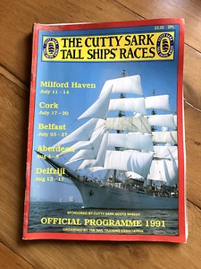 The Cutty Sark Tall Ships' Races 1991 Official Programme & Extras - Picture 1 of 7