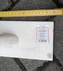 Kadätsche L 120 cm Glättbrett Reibebrett Maurer Stuckateur Verputzer Werkzeug - Bild 1 von 5