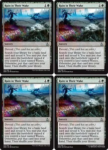 MTG - 4x RUIN IN THEIR WAKE - Oath of the Gatewatch (U) - Picture 1 of 1