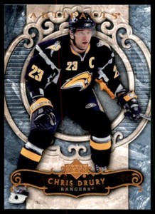 2007-08 Upper Deck Artifacts Chris Drury New York Rangers #13