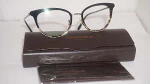 Oliver Peoples Vintage Eyeglasses Cateye Black Havana OV1211 5039 51 18 145 - Picture 1 of 12