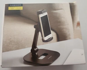 Ledetech Sturdy Smart Device Holder/Tablet Mount 360° Swivel Metal Base-Black - Picture 1 of 2