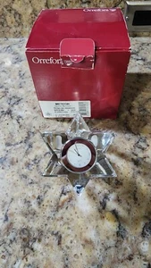 SIGNIERTE ORREFORS KRISTALLGLAS UHR BRIEFBESCHWERER Meteor Jan Johansson offene Box - Bild 1 von 6