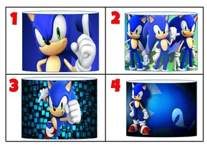 SONIC THE IDGEHOG DECKENLICHTSCHIRM ODER TISCHLAMPENSCHIRM - 4 DESIGNS - 3 GRÖSSEN - Bild 1 von 9