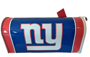 NEW YORK GIANTS CUSTOM MAiLBOX~JERSEYS~HELMETS~HATS - Picture 1 of 3