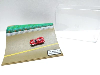 Alfa Romeo 33.2 24h Daytona 1968 #20 Vaccarella / Schutz - Mini-Diorama 1/87 - Immagine 1 di 4