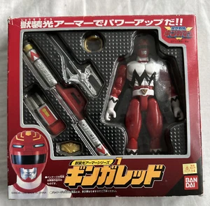 1998 Power Rangers Lost Galaxy Gingaman Red Action Figure BANDAI Japan - Picture 1 of 7
