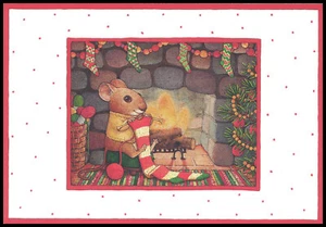 Greeting Card - Mouse Mice - Christmas 0671 - Picture 1 of 2