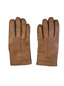 Vintage braune Fahrhandschuhe Medium - Bild 1 von 10