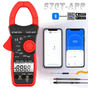 Digitales AC DC Stromzange Zangenamperemeter Zangen Multimeter Gleichstromzange - Bild 1 von 10