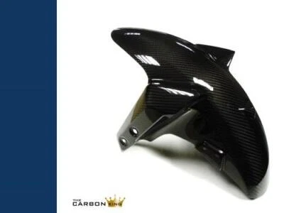 YAMAHA MT09/FZ09/TRACER 900GT CARBON FRONT MUDGUARD IN TWILL GLOSS WEAVE FENDER - Image 1 of 3