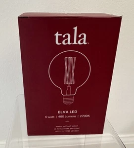 Tala Elva LED 6 Watt Light Bulb - 480 Lumens, Warm Instant Light - Picture 1 of 8
