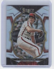 2023 Panini Select #95 Steve Carlton Silver Prizm