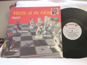 BATTLE OF THE GROUPS..1960 ORG VARIOUS DOO-WOP W/DUBS + ISLEY BROS. + SHRINK! EX - Picture 1 of 4