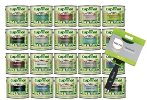 Cuprinol - Garden Shades Furniture Sheds Fences Wood Paint All Colours - 2.5L - Picture 1 of 54