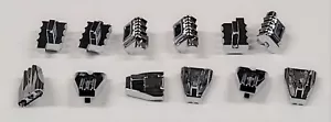 Set of 6 Chrome Blowers and Scoops for HO Scale Slot Cars by JAG Hobbies - TJET - Picture 1 of 2