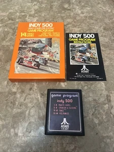 Indy 500 (Atari 2600, 1976) - Picture 1 of 8