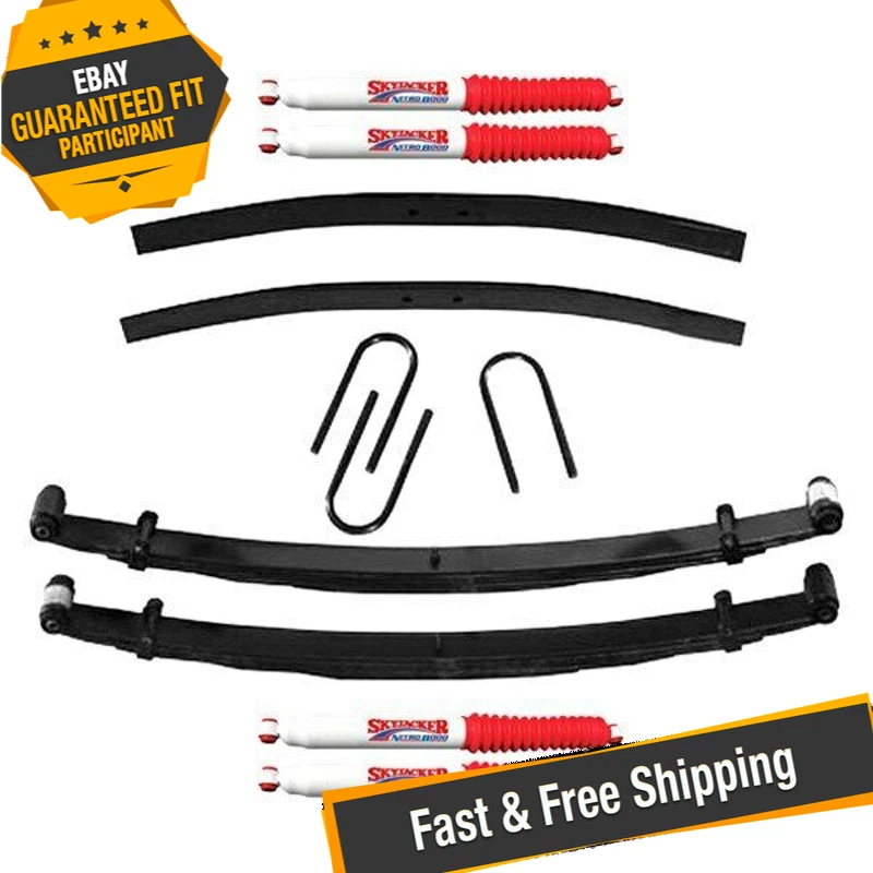 Skyjacker D400CDAK-N 4" x 2" Softride Suspension Lift Kit for 87-93 Dodge W350 Foto 1 de 4