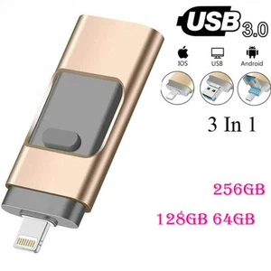 USB 3.0 Flash Pen Drive Thumb U Disk Memory Stick Storage for Phone Pad PC - Afbeelding 1 van 16