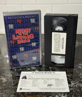 Night of the Living Dead (VHS 1999) Digitally Mastered Edition New Score Romero - Image 1 of 4