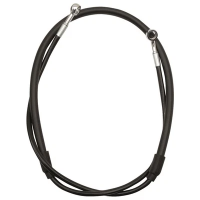 Streamline Rear Steel Braided Brake Line Black For Kawasaki KX250F 2004-2018 - Изображение 1 из 3
