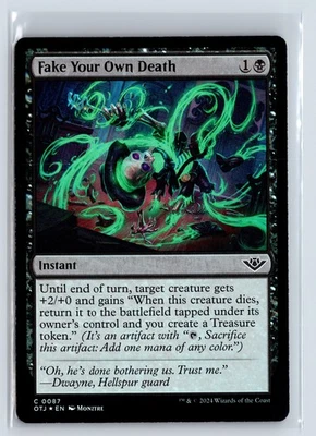 (2x) FOIL Fake Your Own Death Outlaws of Thunder Junction – MTG Magic the Gather - Image 1 of 4