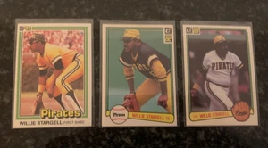 WILLIE STARGELL CARD LOT (ALL DONRUSS).................3 DIFFERENT - Picture 1 of 2