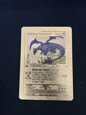 Pokémon TCG Shining Charizard Neo Destiny Gold Card - Image 1 of 2