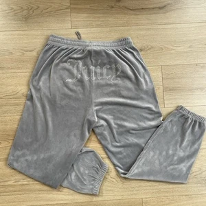 Juicy Couture Velour Jogging Bottoms - Grey - Size M - Picture 1 of 7
